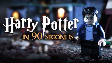 La saga Harry Potter résumée en 90 secondes en Lego
