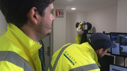 Dans la cabine de pilotage..