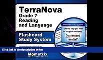 Online eBook  TerraNova Grade 7 Reading and Language Flashcard Study System: TerraNova Test