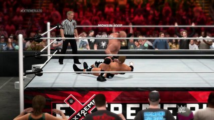 WWE 2K16 (PS3) - Triple H vs. Stone Cold (ONLINE)