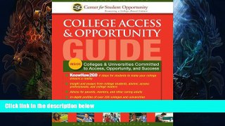 Must Have  College Access   Opportunity Guide  BOOOK ONLINE