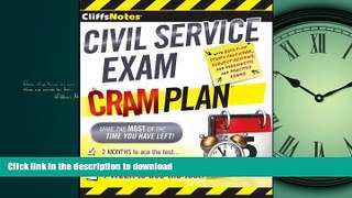 FAVORITE BOOK  CliffsNotes Civil Service Exam Cram Plan (Cliffsnotes Cram Plan)  GET PDF