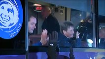 L'astronaute Thomas Pesquet et ses collègues russe et américain disent au revoir à leurs proches