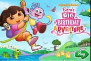 Cartoon game. Dora The Explorer - Doras Big Birthday Adventure. Full Episodes in English new