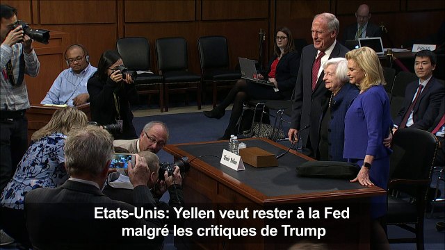 USA: Yellen veut rester à la Fed malgré les critiques de Trump