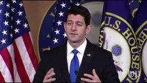 Ryan outlines early days of Trump presidency, says replacing health care law is critical