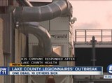 One dead after outbreak of Legionnaires' disease in Lake County