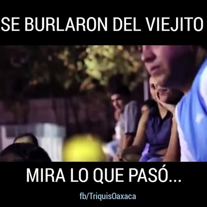 Increible viejito apantalla a jovenes futbolistas