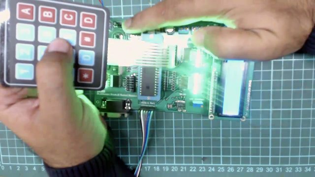 keypad interfacing with pic microcontroller
