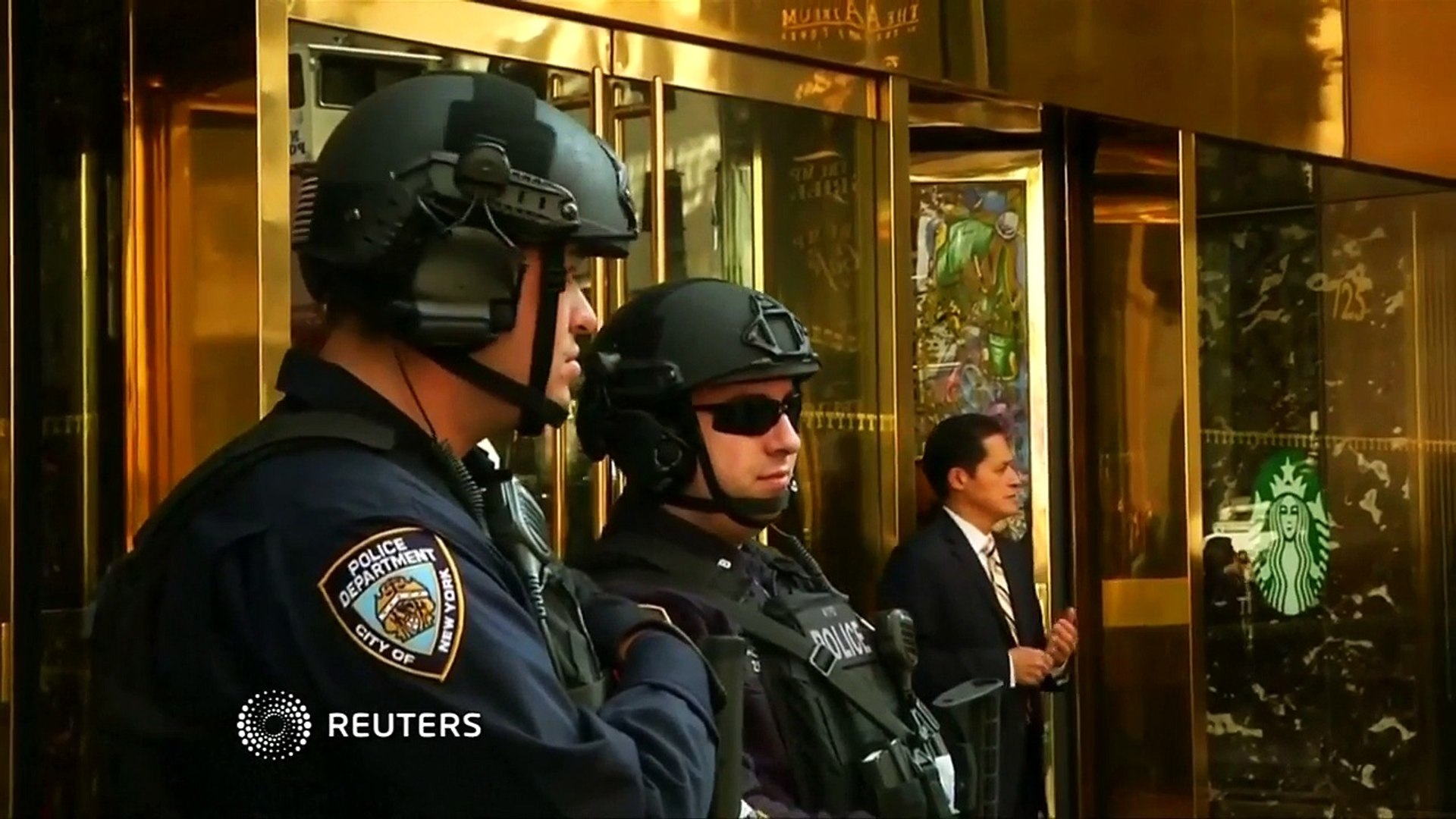 Tight security around Trump Tower disrupts Big Apple | USA Election News 2016