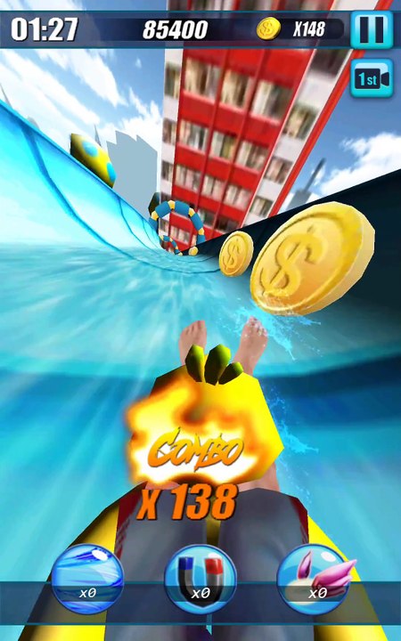 Water Slide 3D - Android gameplay PlayRawNow