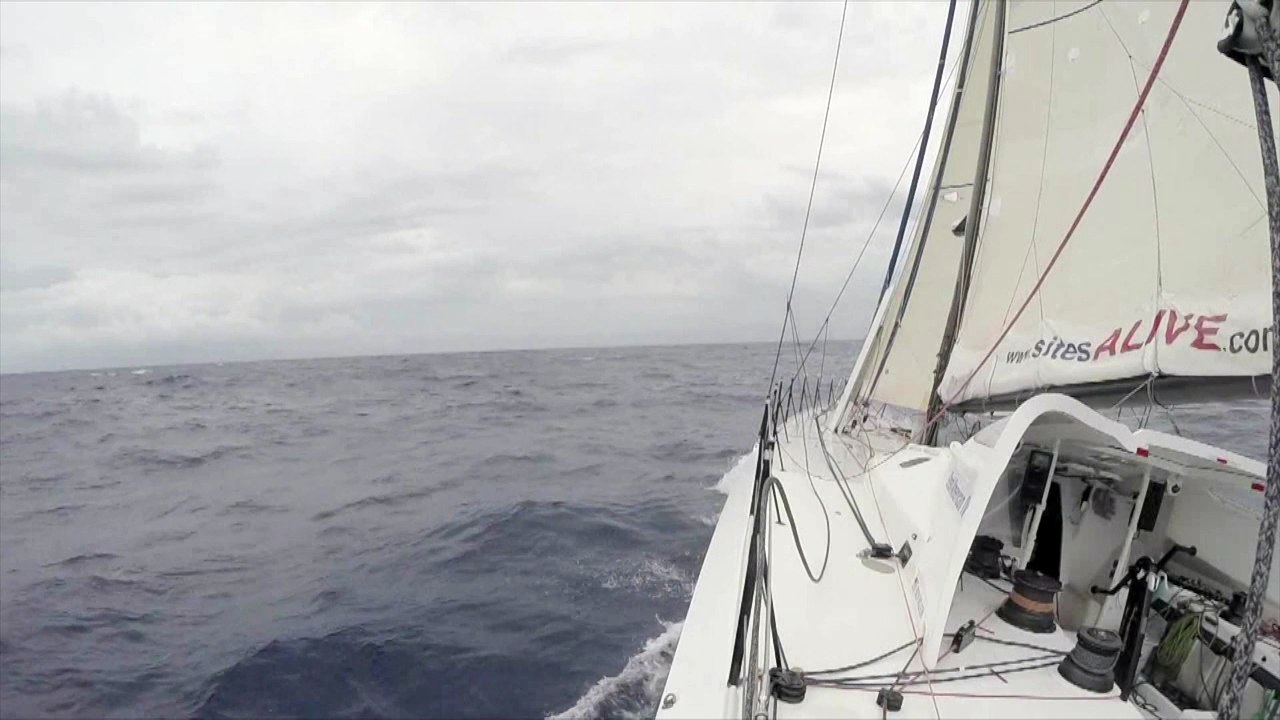 A bord de Great American IV / Aboard Great American IV / Vendée Globe