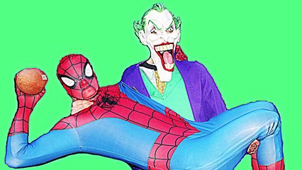 Funny Spiderman PRANK - Marvel vs DC - Superhero kids movie in REAL LIFE | POOP battle