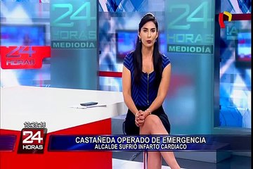 Castañeda Lossio fue operado de emergencia tras sufrir infarto