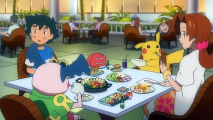 Ash meets Kapu Kokeo | Guardian of MeleMele Island | Pokemon Sun and Moon Episode 1