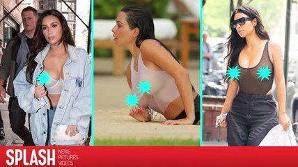 Kim Kardashian's Most Memorable Nip Slips