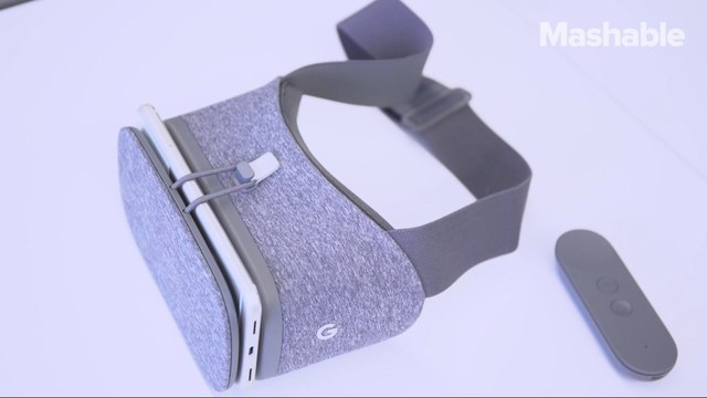People try Google's new $80 Daydream View VR headset for the first time