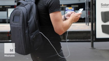 This anti-theft backpack can also charge your phone