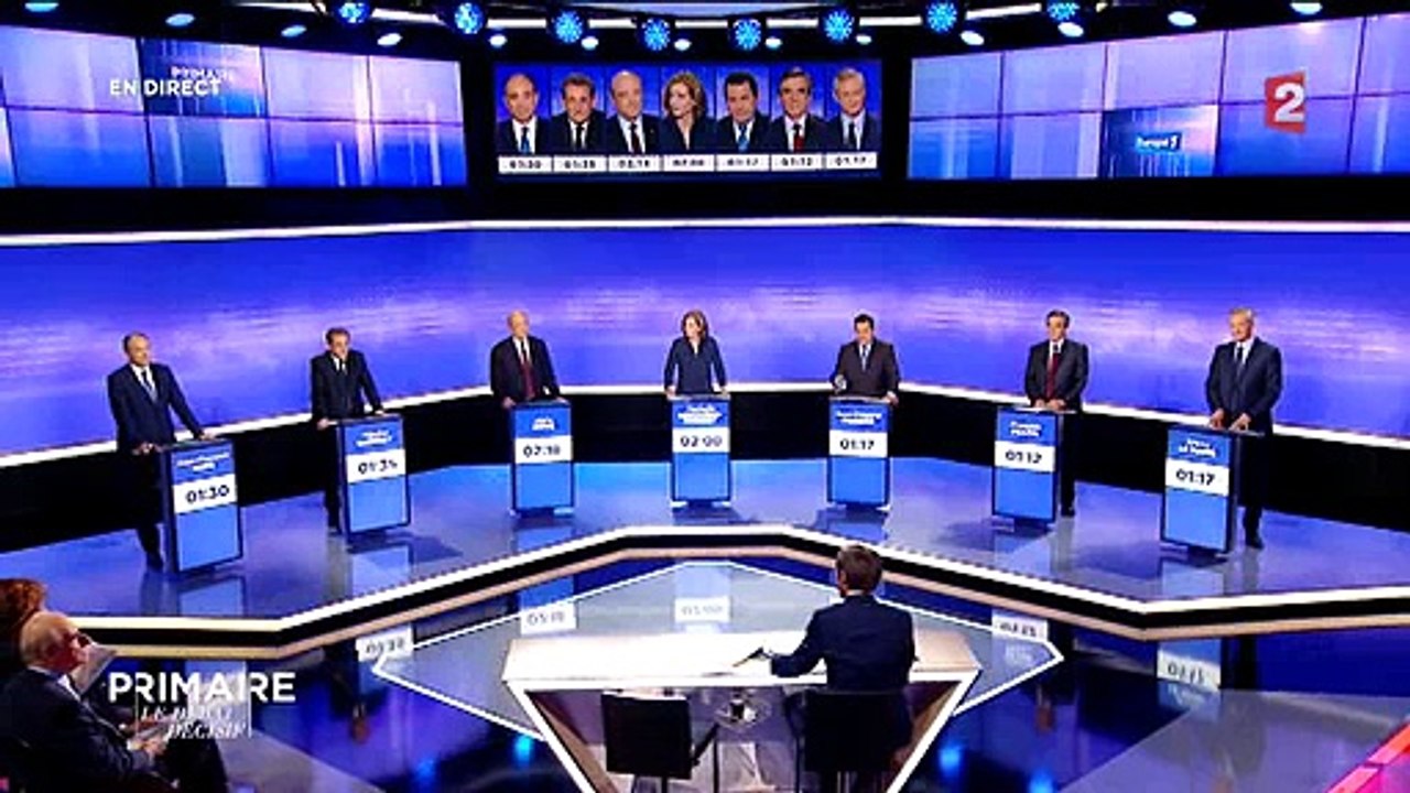 Primaire de la droite - Colère de Nicolas Sarkozy contre David Pujadas: "Quelle indignité ! Vous n'avez pas honte ?"