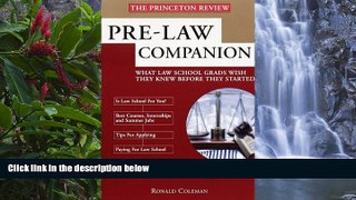 Big Deals  Pre-Law Companion  BOOOK ONLINE