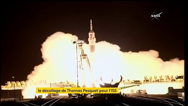 Le vaisseau Soyouz a décollé avec succès vers l'ISS, avec à son bord le Français Thomas Pesquet