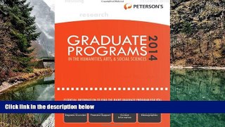 Big Deals  Graduate Programs in the Humanities, Arts   Social Sciences 2014 (Grad 2) (Peterson s