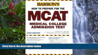 Big Deals  How to Prepare for the MCAT (Barron s MCAT)  BOOOK ONLINE