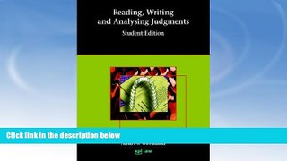 READ FULL  Reading, Writing and Analysing Judgments  BOOOK ONLINE