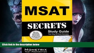 Full [PDF]  MSAT Secrets Study Guide: MSAT Exam Review for the Medical School Admissions Test