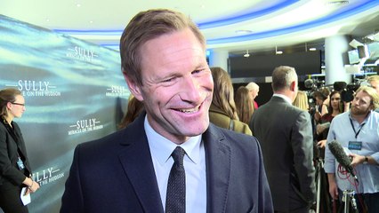 Aaron Eckhart: "Sully moustache was like my blanky"