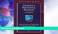 Buy NOW  Peterson s Graduate   Professional Programs: An Overview 1998 (32nd ed)  Premium Ebooks