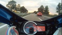 Top Speed Suzuki GSX-R 750 vs Audi Q RS and Top Speed
