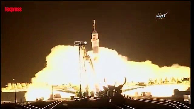 Le spationaute Thomas Pesquet a décollé de Baïkonour