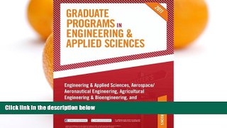 Big Deals  Peterson s Graduate Programs in Engineering   Applied Sciences, Aerospace/Aeronautical