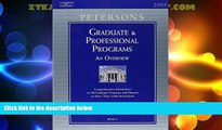 Buy NOW  Graduate Guide Set (6vols) 2005 (Peterson s Graduate   Professional Programs)  Premium