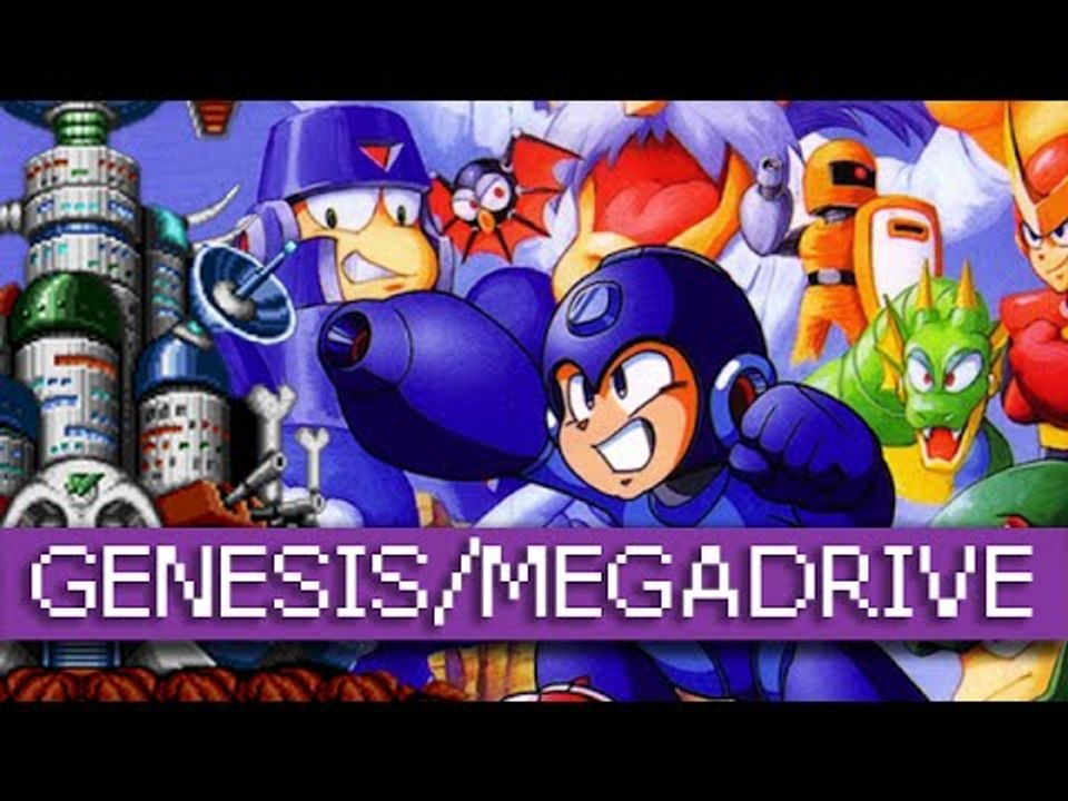 Longplay  - Rockman - Wily Tower - Rockman Mega World (Megaman The Wily Wars) - Genesis/MegaDrive - (1080p 60fps)