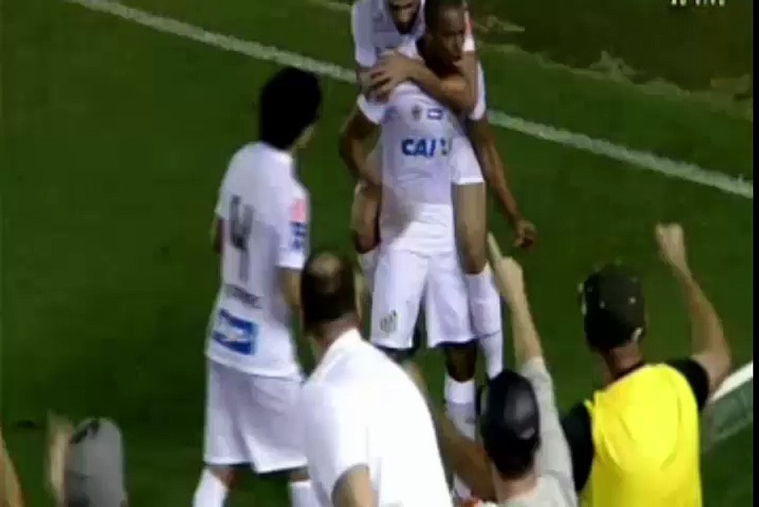 Jonatan Copete Valencia Golazooo , Goal - Santos Futebol Clube 1-0 Esporte Clube Vitoria - (17/11/2016)
