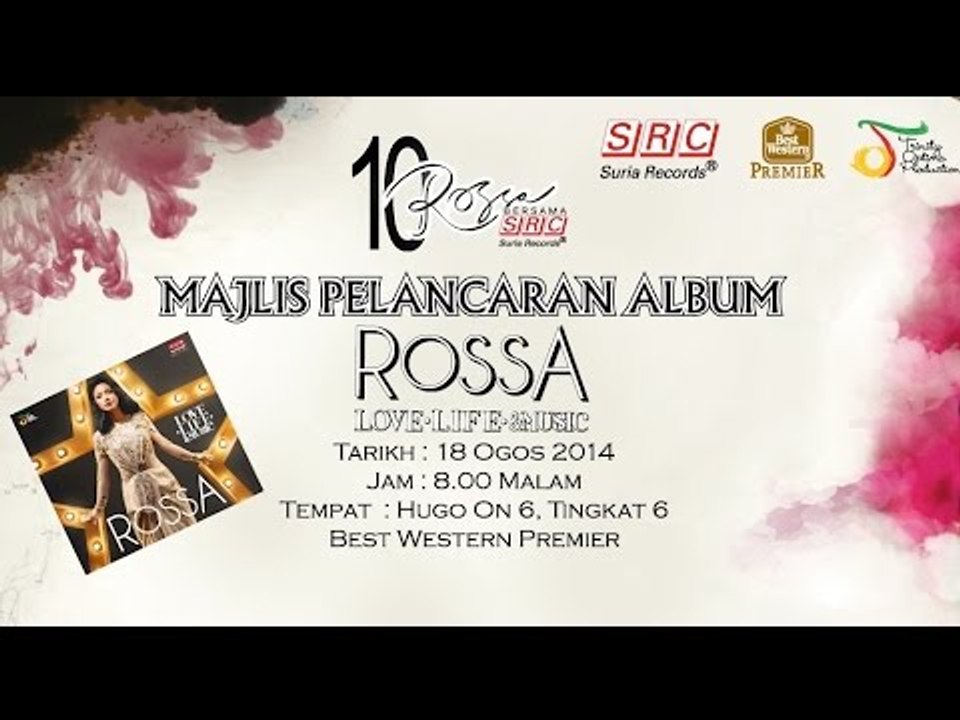 Majlis Pelancaran Album Rossa "Love, Life & Music"
