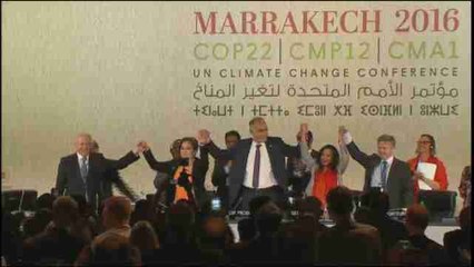 Los países de la COP22 refuerzan su acción climática con la "Proclamación de Marrakech"