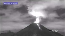Mexico's Colima Volcano Erupts