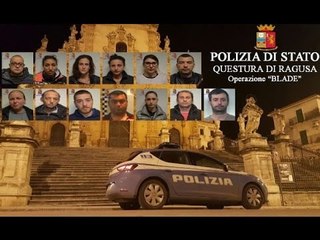 Download Video: Ragusa - Traffico di droga, 17 arresti contro gang internazionale (17.11.16)