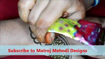 simple easy henna mehndi designs for hands/Matroj mehndi designs