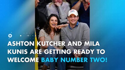 Download Video: Ashton Kutcher on naming his second child with Mila Kunis