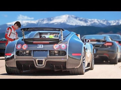 13 YEAR OLD Drives 200 MPH in Bugatti Veyron! (Steven Racing)