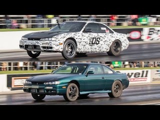 TWIN 800+hp Nissan 240SX’s - 2JZ and SR20DET Powered!