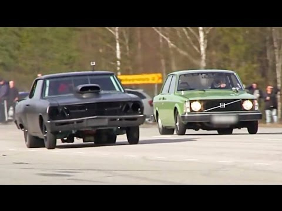 STREET RACING Test Hits - 1300+hp N2O Malibu, TURBO LSx Volvo 242, 1400+hp N2O Mustang + MORE!