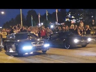 V8 BATTLE - Sweden STREET RACING!