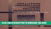 Ebook Pollution Prevention through Process Integration: Systematic Design Tools Free Read