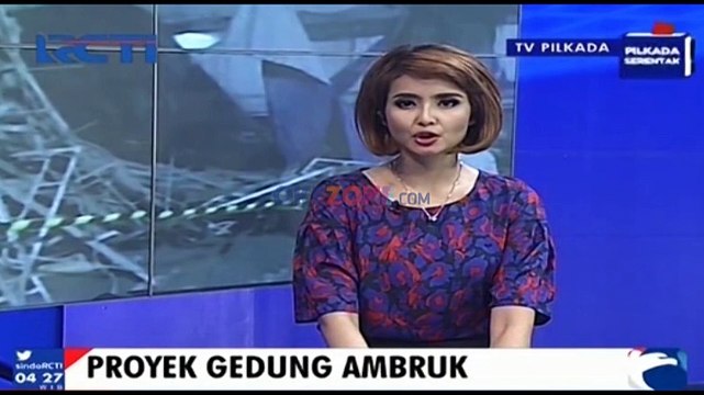 Bangunan Baru Universitas Gunadarma Depok Roboh, Empat Pekerja Luka