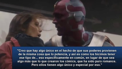 CAPITÁN AMÉRICA 3 - OLSEN EXPLICA LA CONEXIÓN ENTRE VISIÓN Y WANDA MAXIMOFF